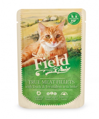 Sam's Field True Meat Fillets - Duck & Jerusalem artichoke alutasakos eledel 85 g