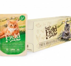 Sam's Field True Meat Fillets - Duck & Jerusalem artichoke alutasakos eledel 24 x 85 g