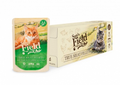 Sam's Field True Meat Fillets - Duck & Jerusalem artichoke alutasakos eledel 24 x 85 g