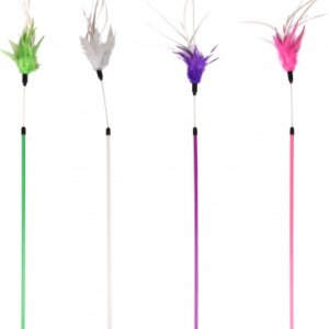 Flamingo tollas pálca macskajáték (75 cm) 75 cm