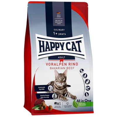Happy Cat Culinary Adult Voralpen Rind - Marha 1.3 kg