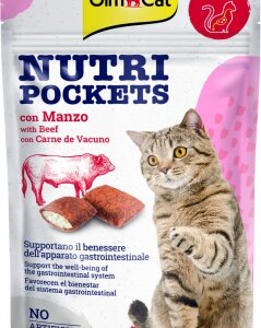GimCat Nutri Pockets Marha 60 g