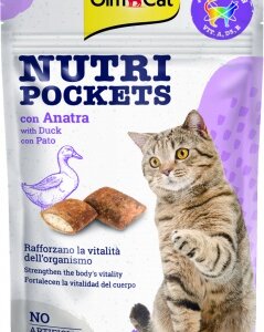 GimCat Nutri Pockets Kacsa 60 g