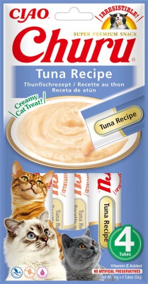 Inaba Cat Ciao Churu Püré - tonhal 4 x 14 g