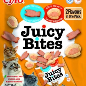 Inaba Cat Juicy Bites - hal és kagyló 3 x 11.3 g