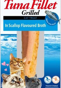 Inaba Cat Grilled Tuna Fillet - fésűkagylós lében 15 g