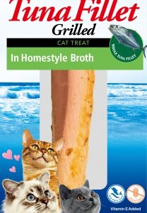 Inaba Cat Grilled Tuna Fillet - házias húslevesbe mártva 15 g
