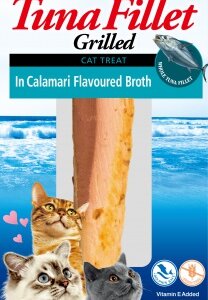 Inaba Cat Grilled Tuna Fillet - tintahalas lében 15 g