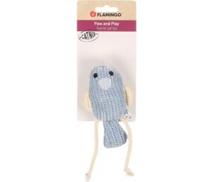 Flamingo Blaro madár macskajáték Kék 1 db
