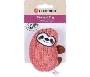 Flamingo Blaro lajhár macskajáték Piros - 7 x 4.5 x 9.2 cm