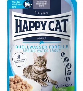 Happy Cat pouch szósz culinary pisztráng macskák részére 20 x 85 g