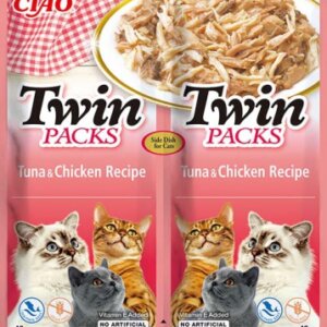 Inaba Cat Ciao Churu Twin Packs - tonhal-csirke 2 x 40 g