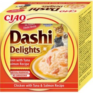 Inaba Cat Ciao Dashi Delights - csirke-tonhal-lazac 70 g