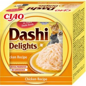 Inaba Cat Ciao Dashi Delights - csirke 70 g