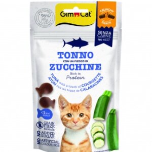 GimCat Crunchy Snack - tonhal-cukkini 50 g