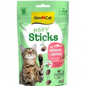 GimCat Mini Sticks - lazac-quinoa 50 g