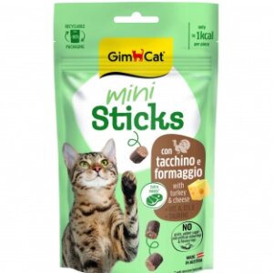 GimCat Mini Sticks - pulyka-sajt 50 g