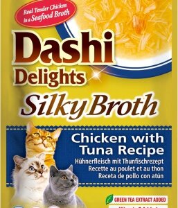 Inaba Cat Ciao Dashi Delights Silky Broth - csirke-tonhal 40 g