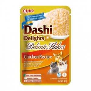 Inaba Cat Ciao Dashi Flakes - csirke 40 g
