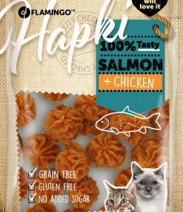 Flamingo Snack - Hapki Salmon + Chicken - lazacos csirkés 50 g