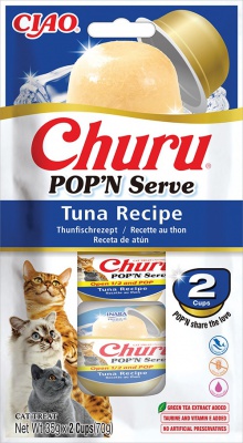 Inaba Cat Ciao Churu Pop'n Serve Tuna - tonhal 2 x 35 g