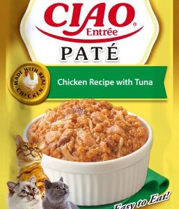 Inaba Cat Ciao Entrée Paté Chicken with Tuna - csirke-tonhal 40 g