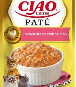 Inaba Cat Ciao Entrée Paté Chicken with Salmon - csirke-lazac 40 g