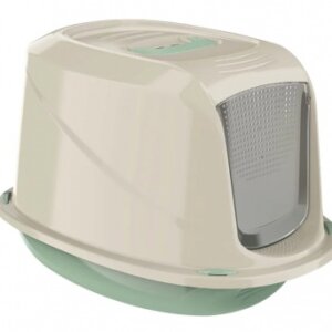 ZooBeeDoo macska WC Galaxy Jumbo zöld 57 x 39.5 x 38 cm