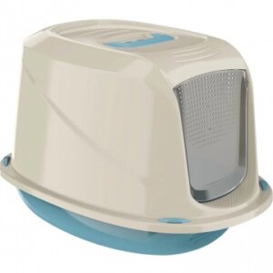 ZooBeeDoo macska WC Galaxy Jumbo kék 57 x 39.5 x 38 cm