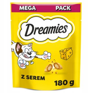 Dreamies Mega sajtos jutalomfalat, 180 g