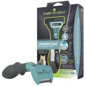 FURminator aljszőrkefe- hosszú szőrű, kistestű macskáknak (S)