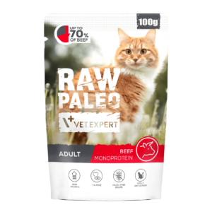 Raw Paleo Adult Cat Beef 100g