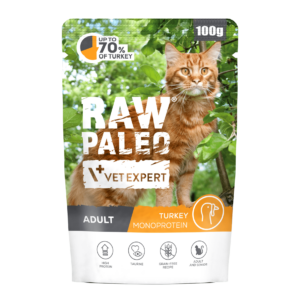 Raw Paleo Adult Cat Turkey 100g