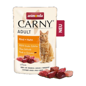 Animonda Carny Adult (marha,csirke) alutasakos - Felnőtt macskák részére (85g)