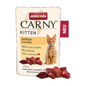 Animonda Carny Kitten (baromfi-koktél) alutasakos - Kölyök macskák részére (85g)