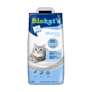 Gimpet Biokats Bianco Classic Extra - csomósodó macskaalom (10kg)