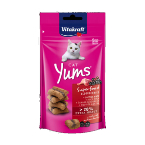 Vitakraft Cat Yums Snack - puha jutalomfalat (kacsával) macskák részére (40g)