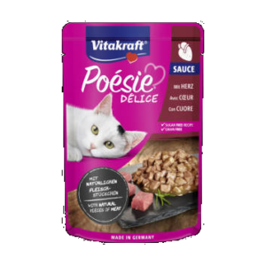 Vitakraft Poésie Déli Sauce - nedvestáp (szívvel) macskák részére (85g)