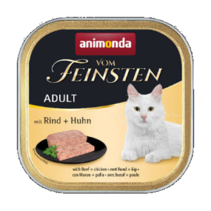 Animonda Vom Feinsten Adult (marha,csirke) alutálkás - Felnőtt macskák részére (100g)