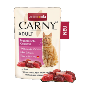 Animonda Carny Adult (multihús-koktél) alutasakos - Felnőtt macskák részére (85g)