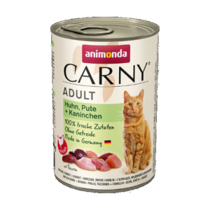 Animonda Carny Adult (csirke,pulyka,nyúl) konzerv - Felnőtt macskák részére (400g)
