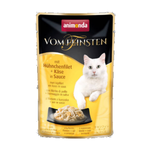 Animonda Vom Feinsten Pouch (csirkemell, sajt) alutasakos - Felnőtt macskák részére (50g) 18db