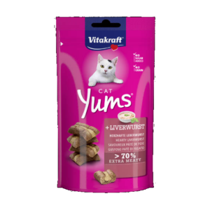 Vitakraft Cat Yums Snack - puha jutalomfalat (májjal) macskák részére (40g)