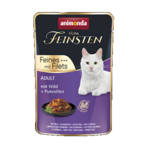 Animonda Vom Feinsten Feines Filets (vad, pulykamellfilé) alutasakos macskák részére (85g)