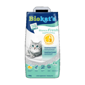 Gimpet Biokats Bianco Fresh - csomósodó macskaalom friss illattal (10kg)