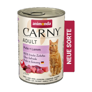 Animonda Carny Adult (pulyka,bárány) konzerv - Felnőtt macskák részére (400g)