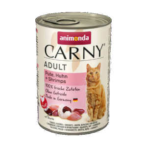Animonda Carny Adult (csirke,pulyka,garnélarák) konzerv - Felnőtt macskák részére (400g)