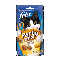 Felix Party Mix Original Mix (pulyka,máj) jutalomfalat - macskák részére (60g)