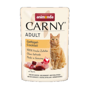 Animonda Carny Adult (szárnyaskoktél) alutasakos - Felnőtt macskák részére (85g)