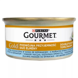 Gourmet Gold Duo Fish&Spinach 85g